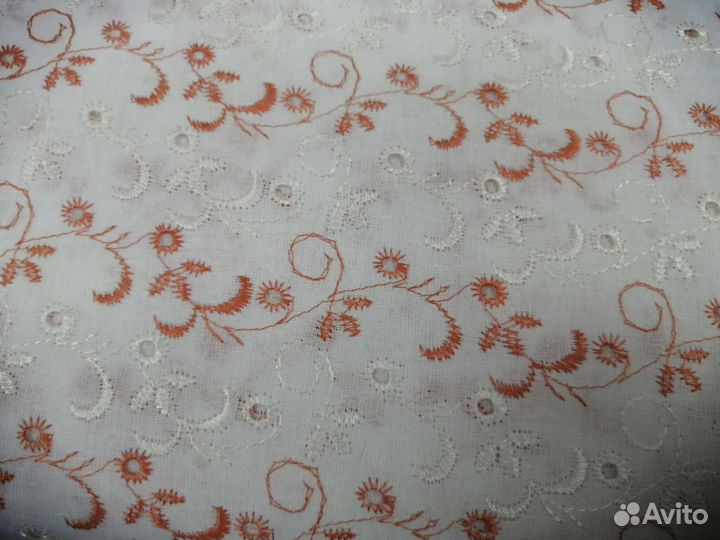 Ткань шитье хлопок СССР