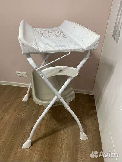 Ванночка cam combio. Пеленальный стол с ванночкой