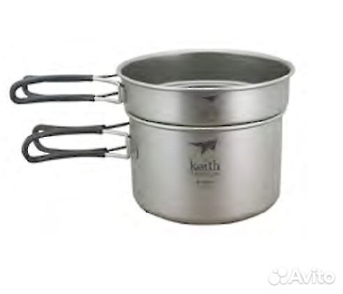 Ультралегкий набор посуды KingCamp Ti6012 Ultralig