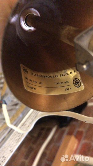 Люстра СССР хрусталь чехословакия