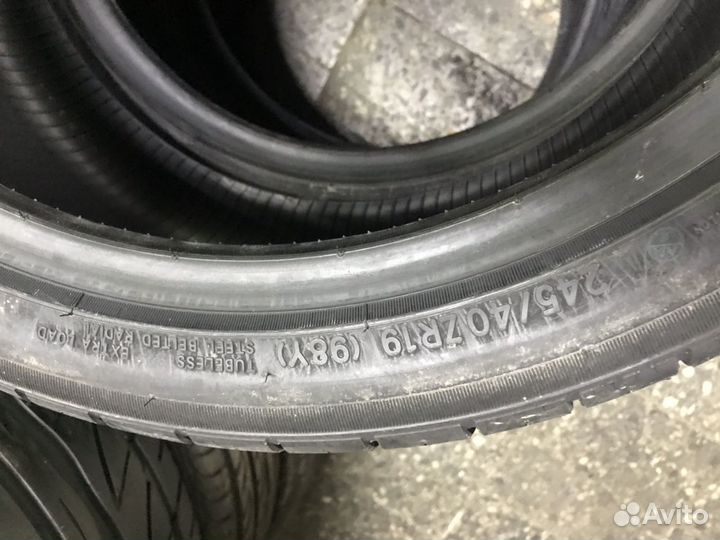 Toyo Proxes Sport 245/40 R19 и 275/35 R19