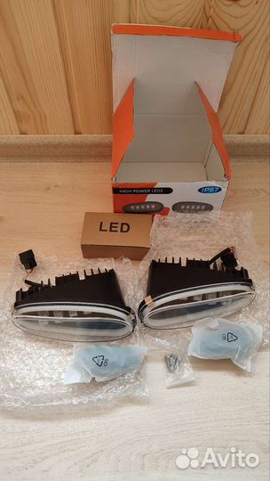 Противотуманные фары и повторители поворота Lanos