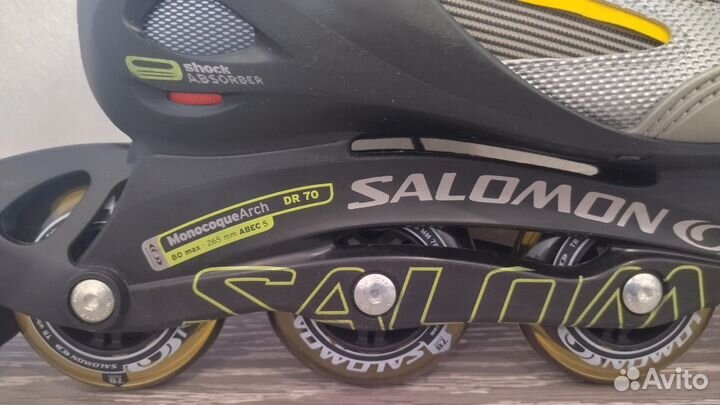 Ролики женские salomon, коньки роликовые salomon