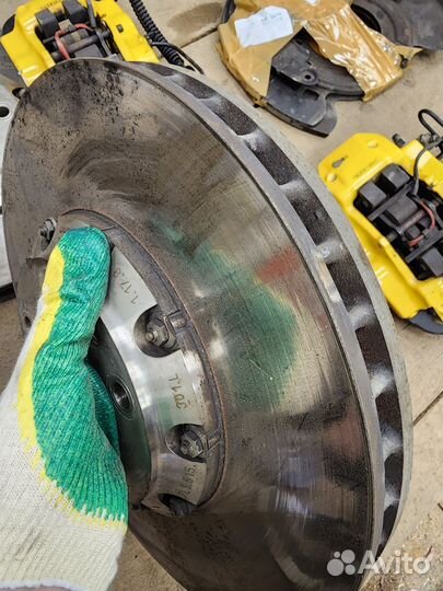 Тормозная система cayenne Turbo S