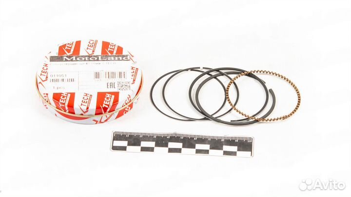 Кольца поршневые 4T d56mm X-tech