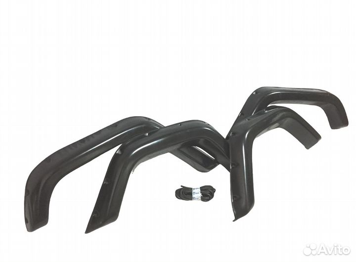 Расширители арок УАЗ 469, Хантер 160 мм глянец