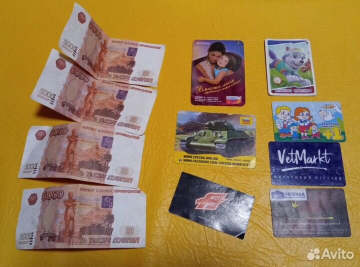 Карточки и др. мелочь в коллекцию или для игр