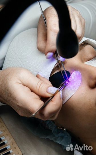 Uv/led лампа для наращивания ресниц