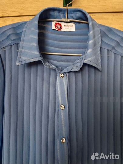 Блузка рубашка 44