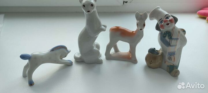 Статуэтки полонского фарфорового завода