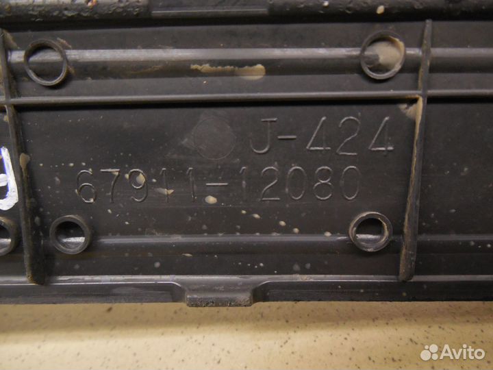 Накладка порога (внутренняя) Corolla E15 2006-2013