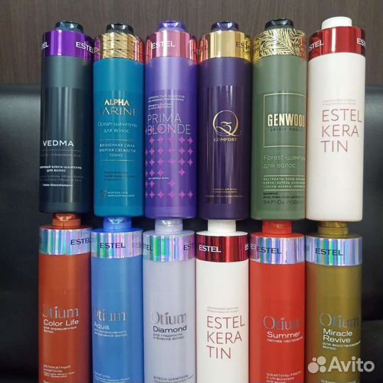 Безсульфатный шампунь estel