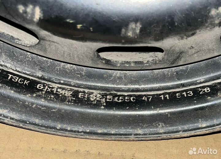 Штампованные диски r15 Ford Volvo