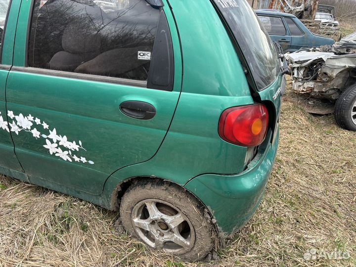 Задняя часть кузова дэу матиз