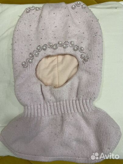 Шапка шлем для девочек 48-54см. Fun Time