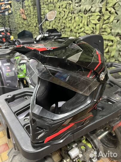 Мотоциклетный шлем(мотард)