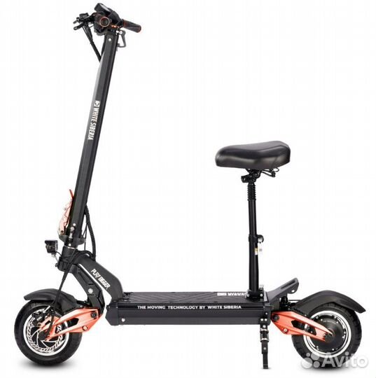 Электросамокат White siberia nerpa PRO Ferrari Red