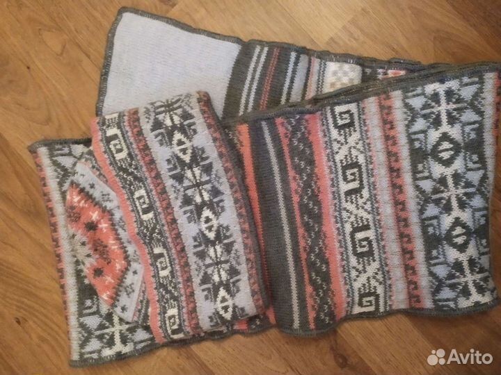 Женский комплект (шапка+шарф)