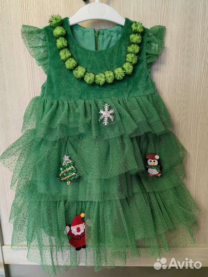 Новогодний костюм Ёлка 92-104