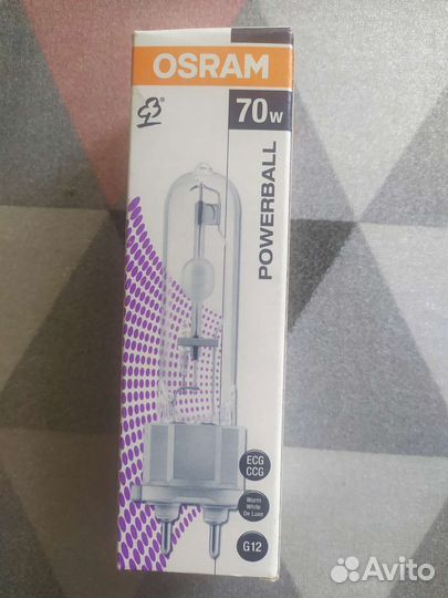 Лампа osram HCI-T70W/830WDL G12