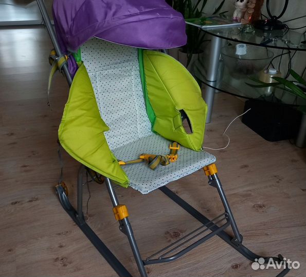 Детские санки коляска