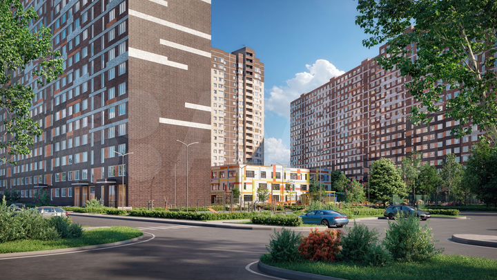 2-к. квартира, 45 м², 12/22 эт.