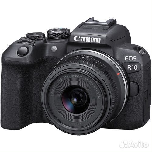 Canon EOS R10+18-45mm f/4.5-6.3 IS USM новый