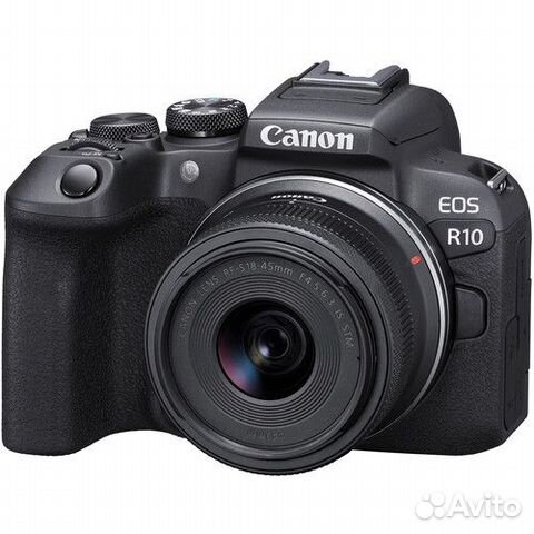 Canon EOS R10+18-45mm f/4.5-6.3 IS USM новый