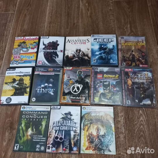 Компьютерные игры диски для пк