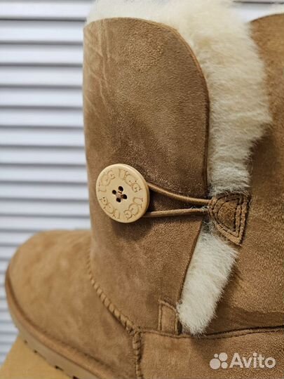 Угги Женские UGG W Bailey Button II Brown