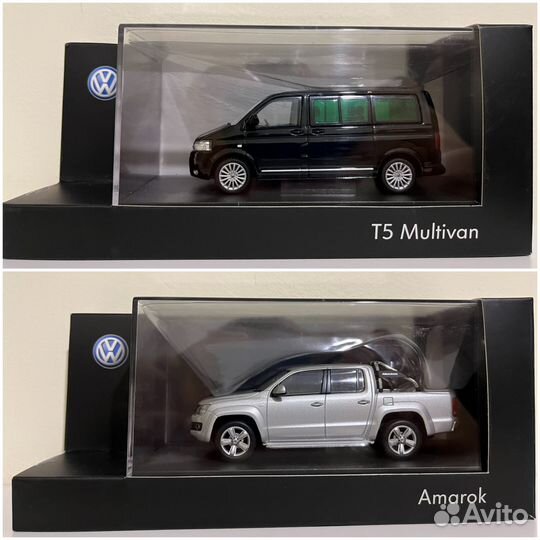 Модели Volkswagen, (масштаб 1:43)