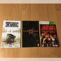 Книжечки мануалы Xbox 360, PlayStation 2