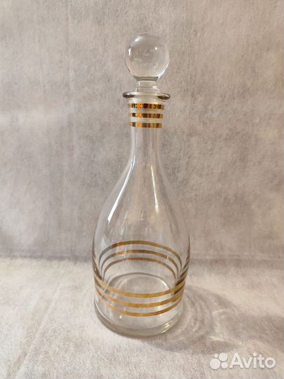 Штофы и графины СССР стекло