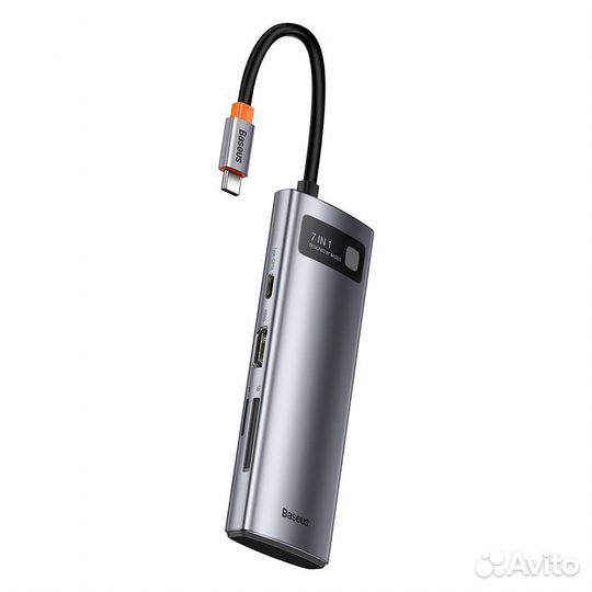 Переходник baseus Metal Gleam Series 7-in-1, Разве