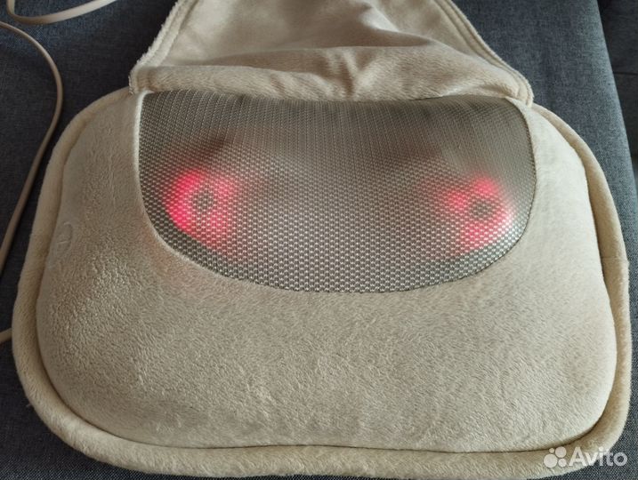 Массажная подушка для шеи и спины