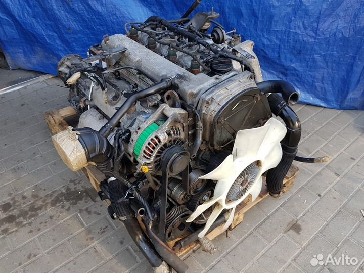 Двигатель D4CB Euro3 с навесным оборудованием