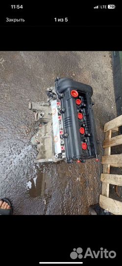 Двигатель hyundai solaris g4fc