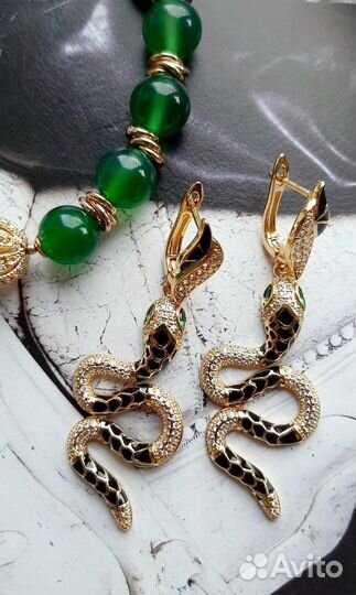 Колье и серьги 