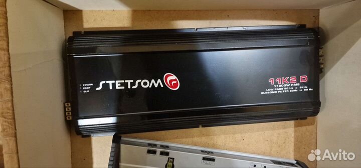 Сабвуфер и усилитель