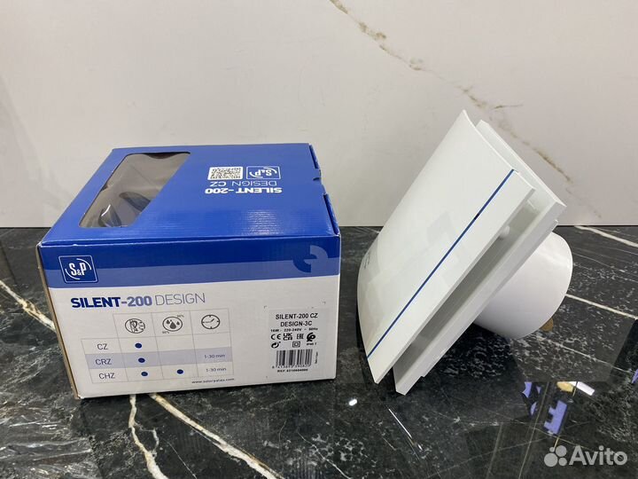 Вентилятор накладной silent-200 CZ design 3C