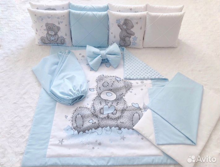 Комплект в кроватку (Бортики,Конверты и тд)