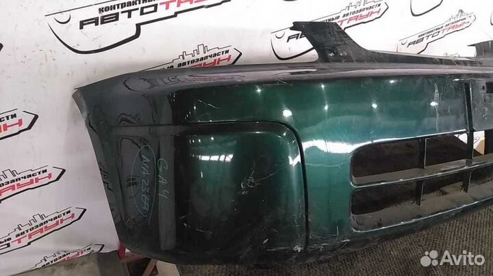 Бампер honda capa GA4 GA6 1 модель передний зелены