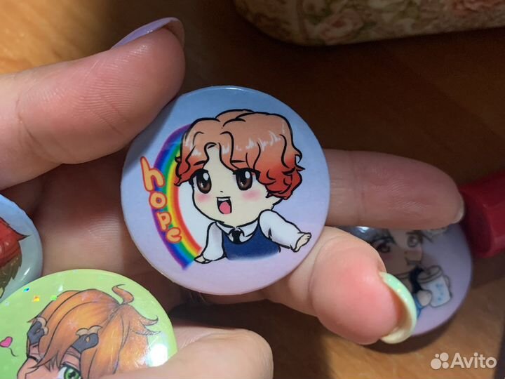 Значок Геншин и бтс