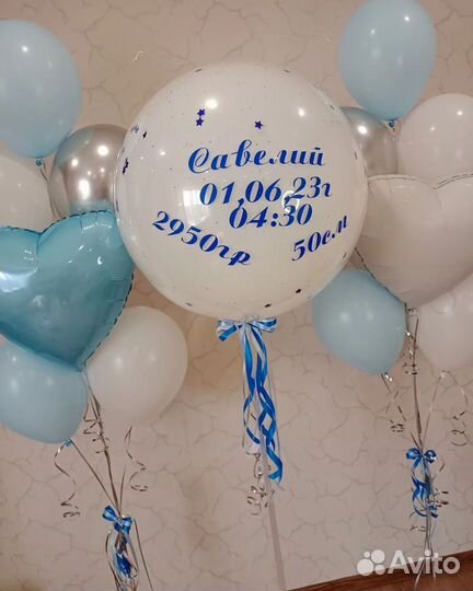 Воздушные шарики с гелием