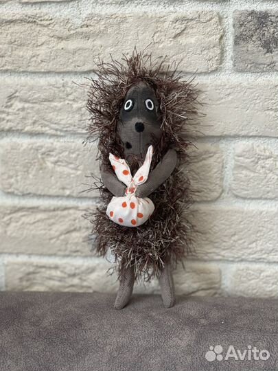 Игрушка поделка ежик в тумане