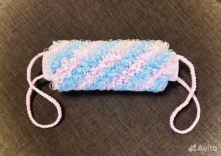 Мочалка ручной работы