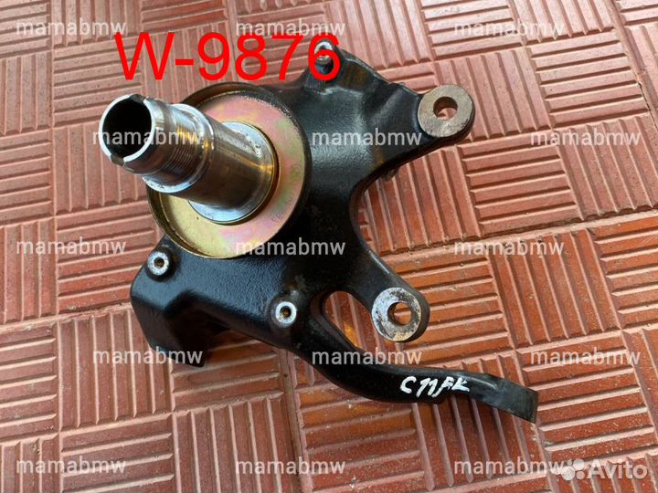 Цапфа кулак поворотный передний левый BMW E38