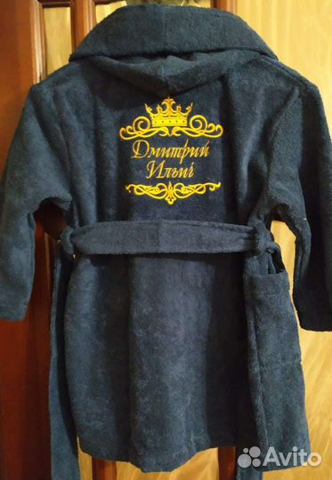 Детский махровый халат