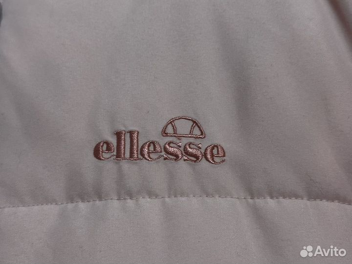 Розовый Пуховик ellesse