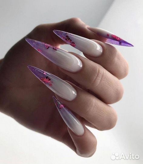 Маникюр, Наращивание ногтей